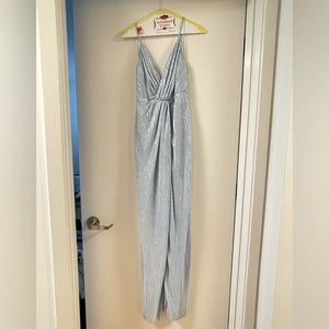 Aidan Mattox Light Blue Maxi Dress, Size 4